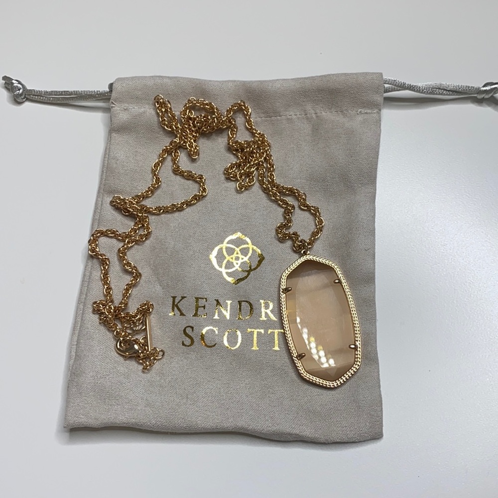 Kendra Scott Rose Gold Necklace